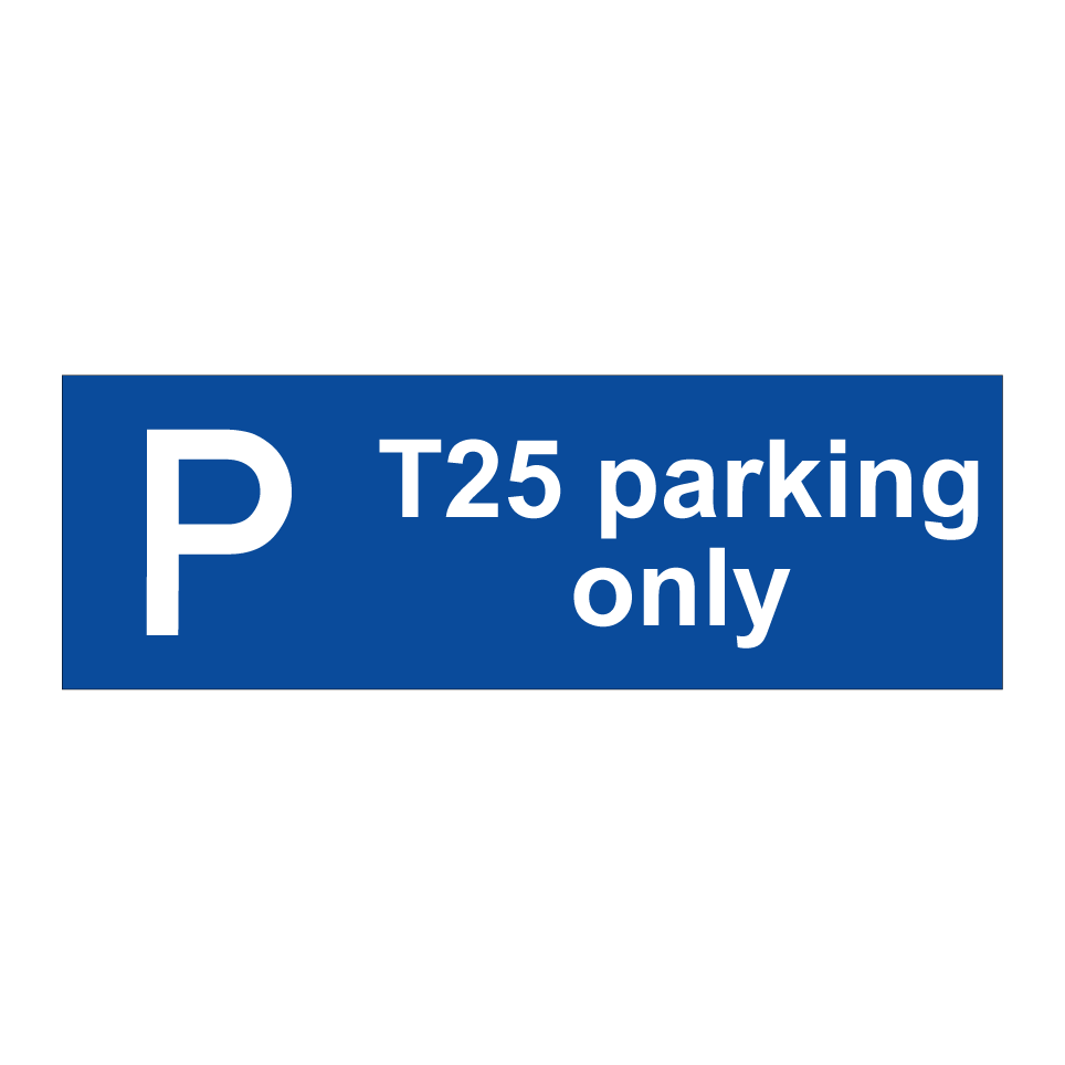 T25 parking only