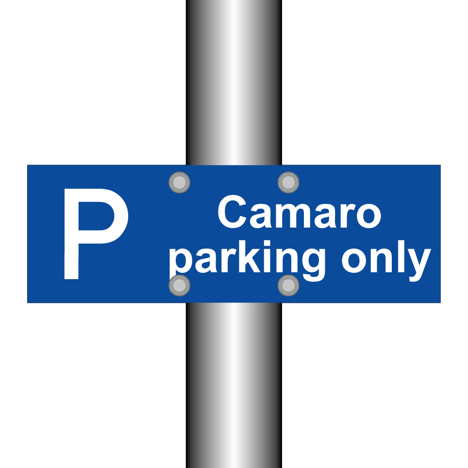 Camaro parking only