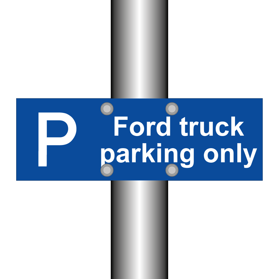 Ford truck parking only