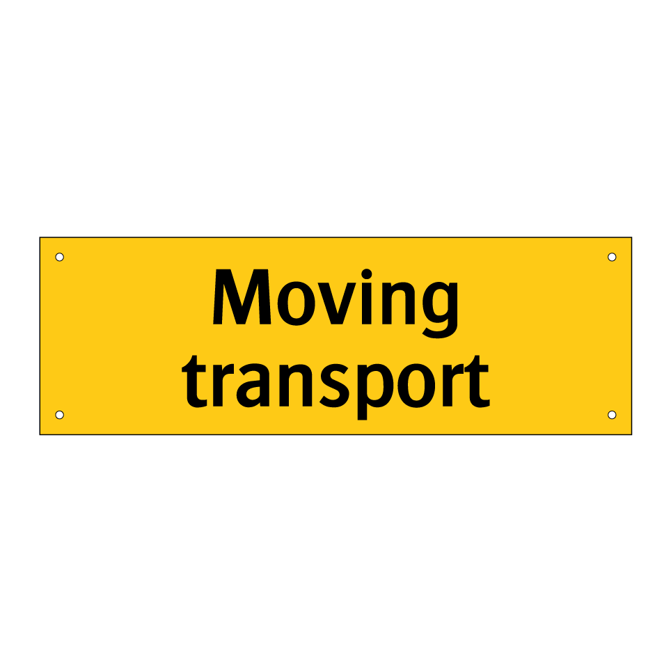 Moving transport