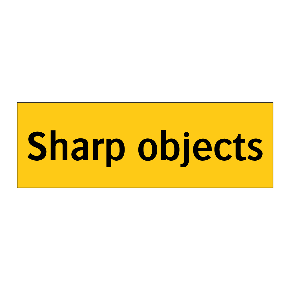 Sharp objects