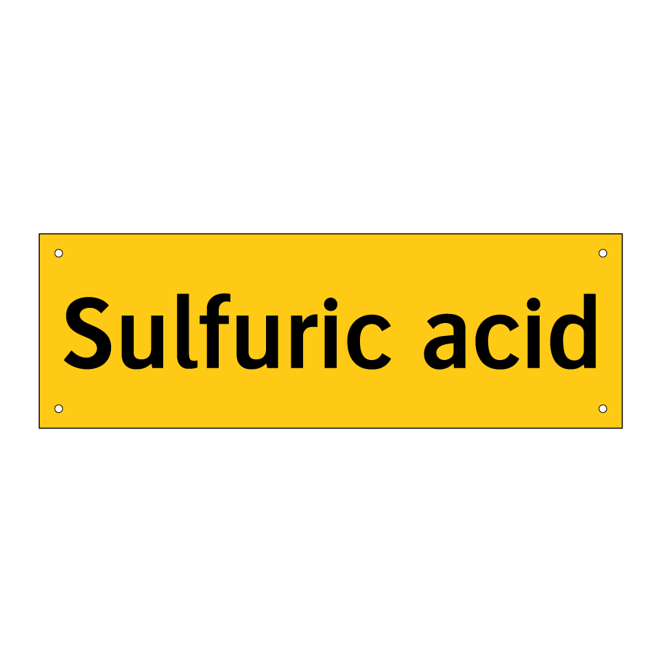 Sulfuric acid