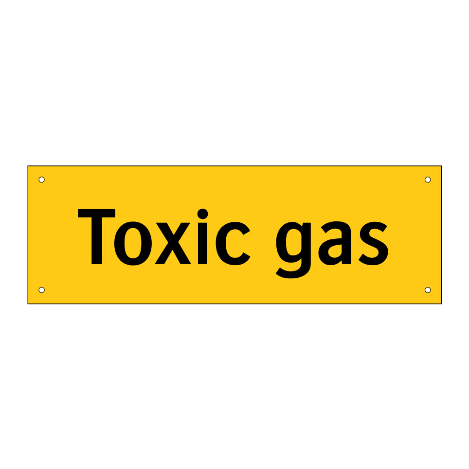 Toxic gas
