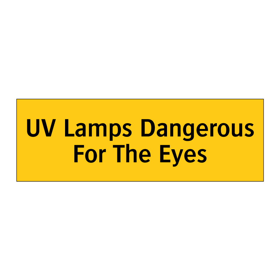 UV Lamps Dangerous For The Eyes