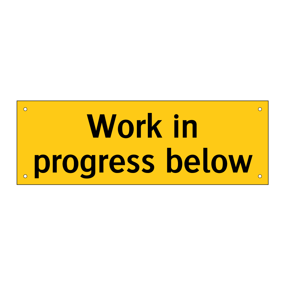 Work in progress below