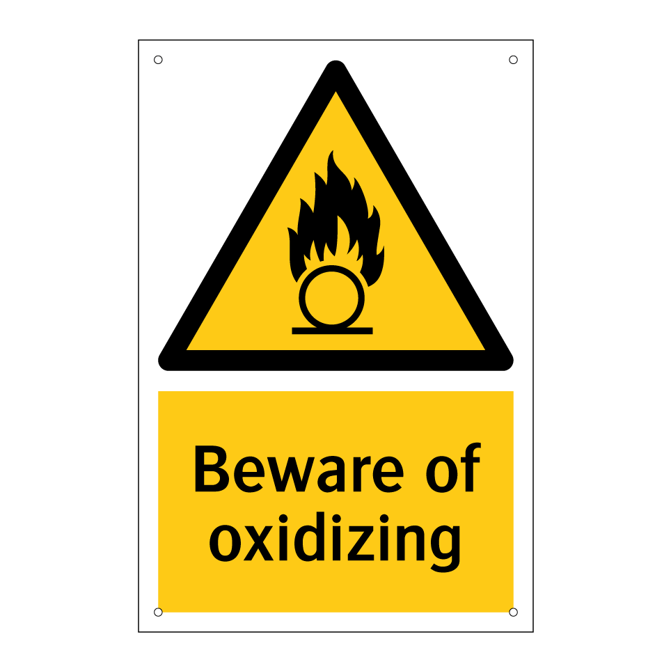 Beware of oxidizing
