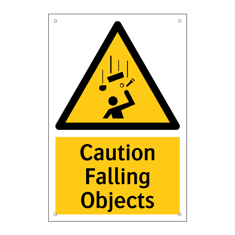 Caution Falling Objects