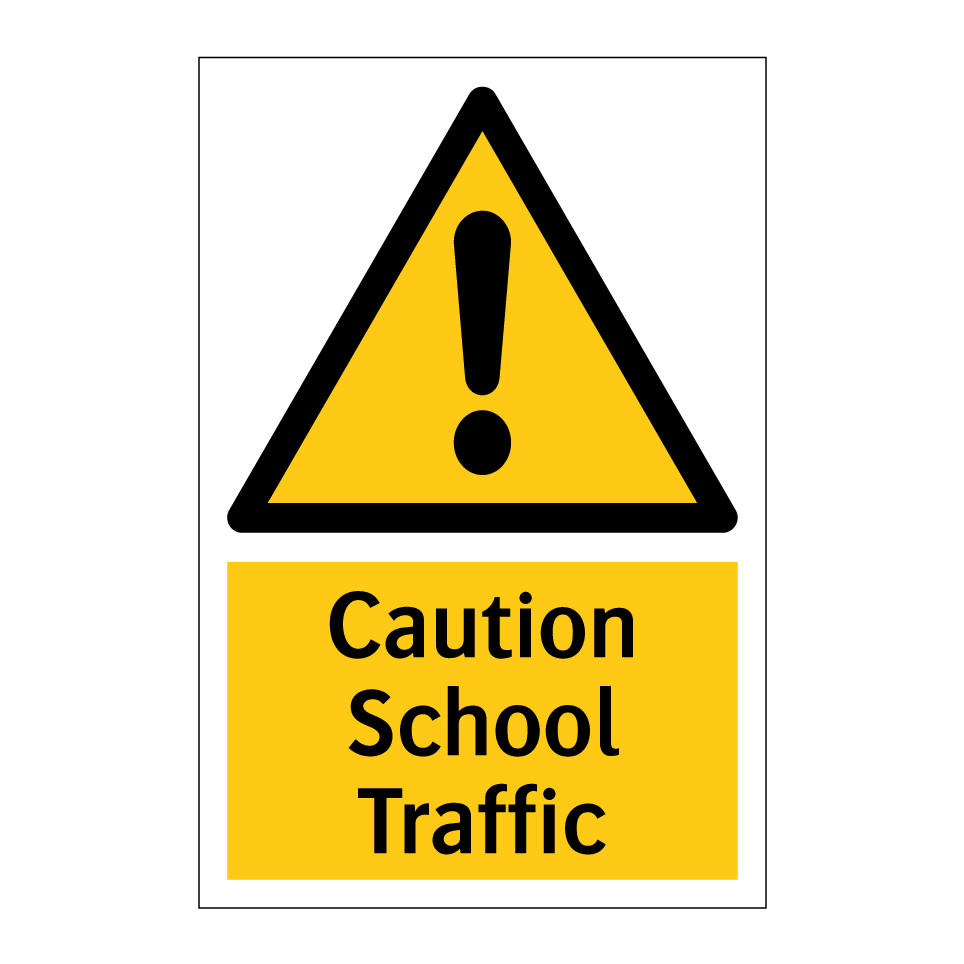 Caution School Traffic
