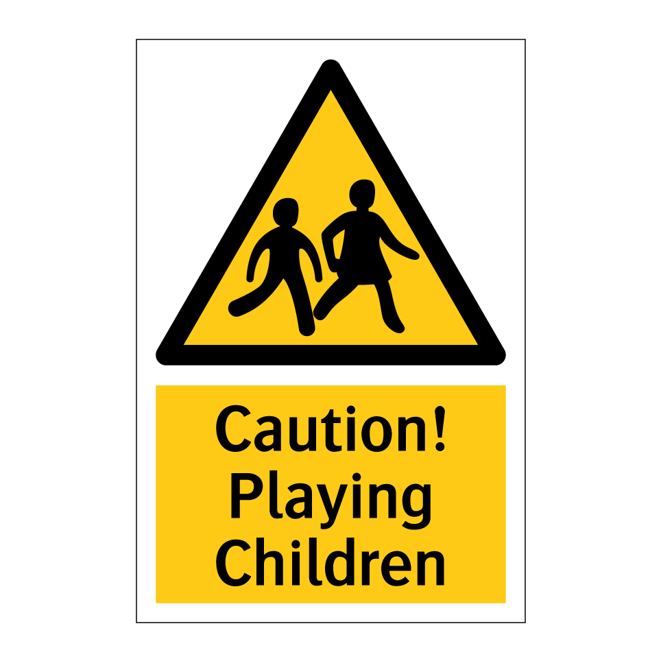 Caution! Playing Children