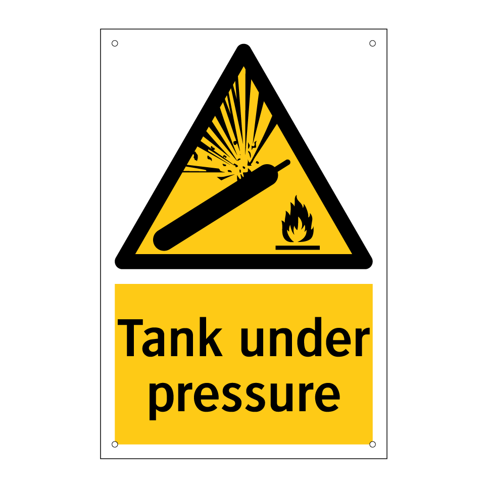 Tank under pressure