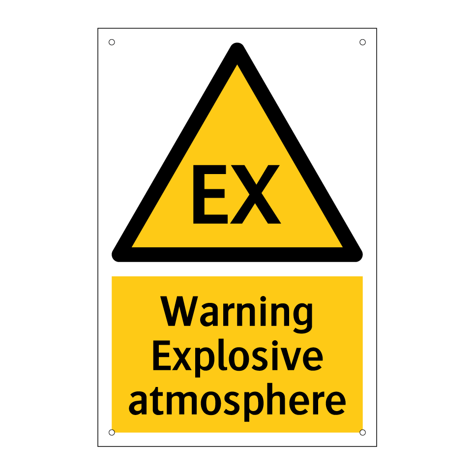 Warning Explosive atmosphere