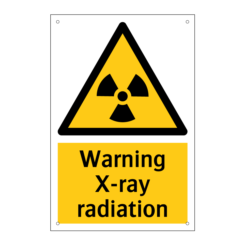 Warning X-ray radiation