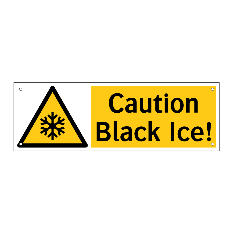 Caution Black Ice!