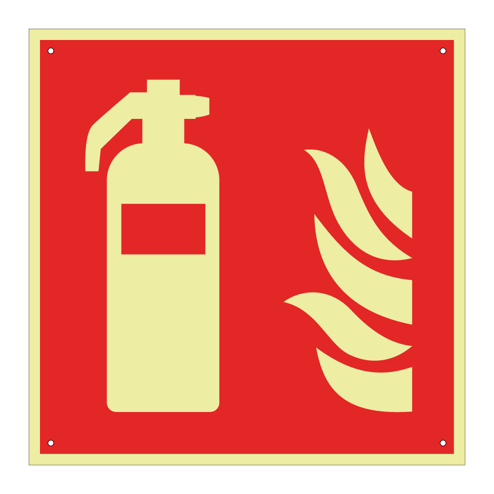 F001 Fire extinguisher