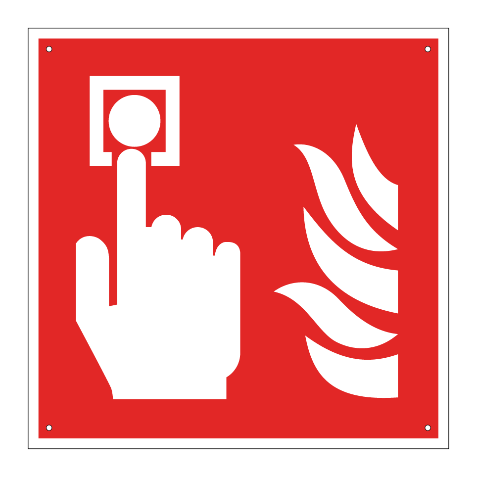 F005 Fire alarm call point