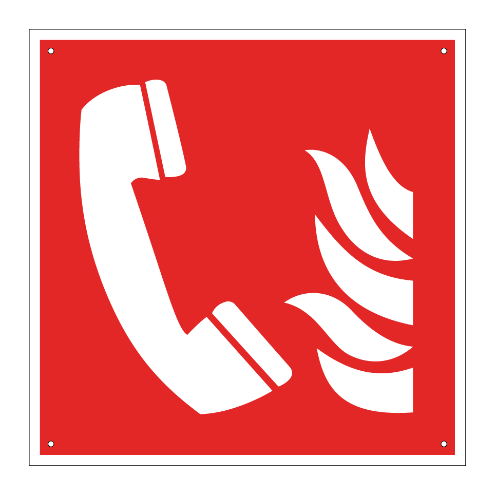 F006 Fire emergency telephone