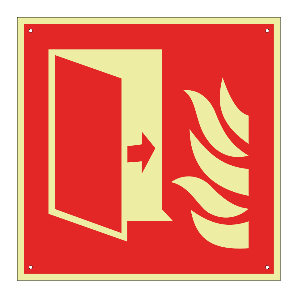 F007 Fire protection door