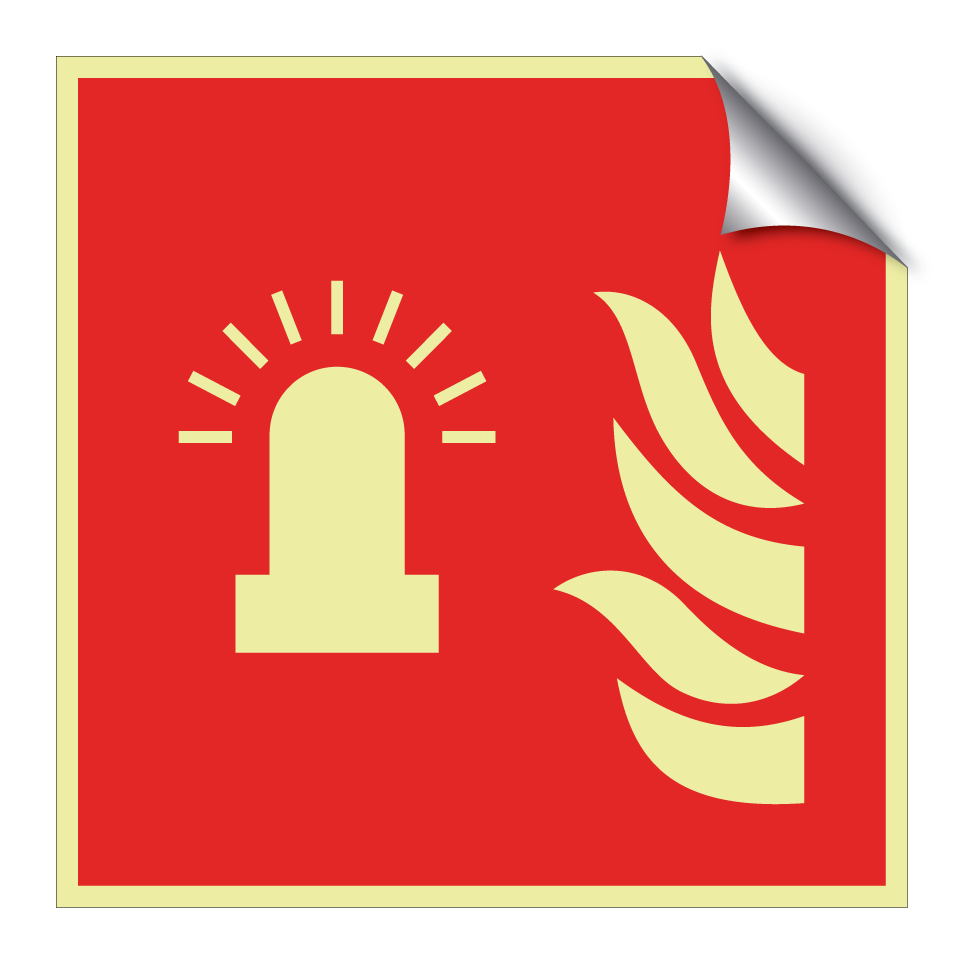 F018 Fire alarm flashing light