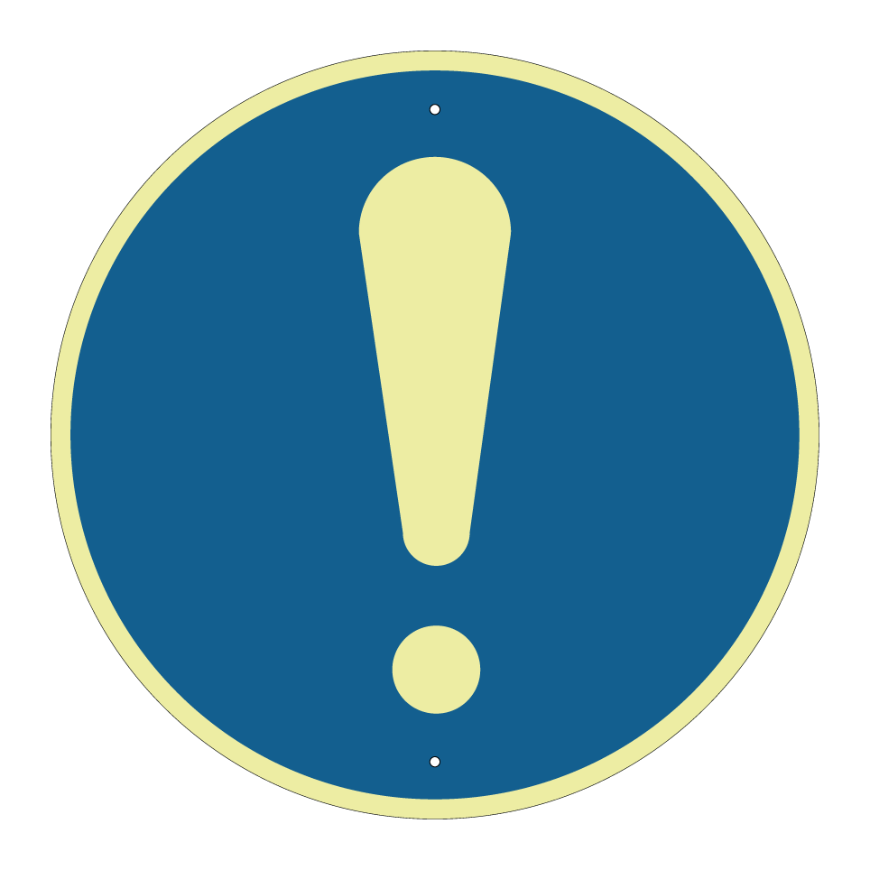 M001 General mandatory action sign