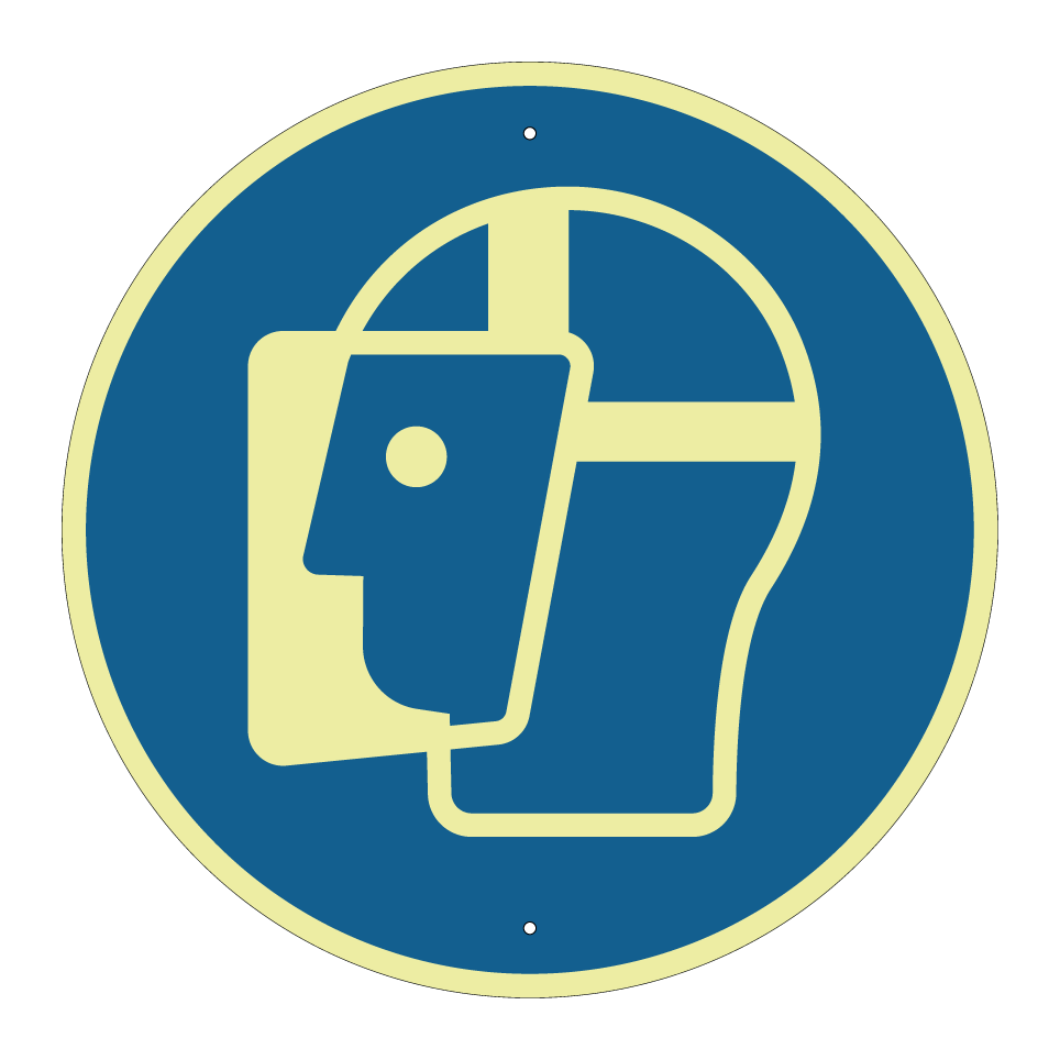 M013 Wear a face shield