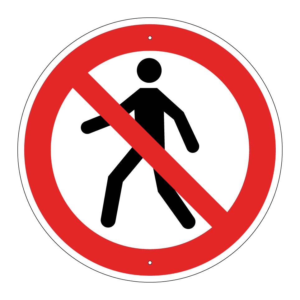 P004 No thoroughfare