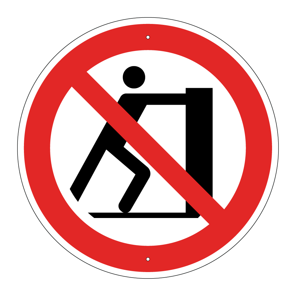 P017 No pushing
