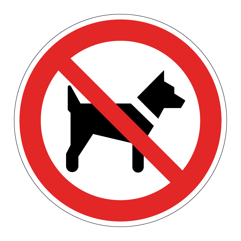 P021 No dogs