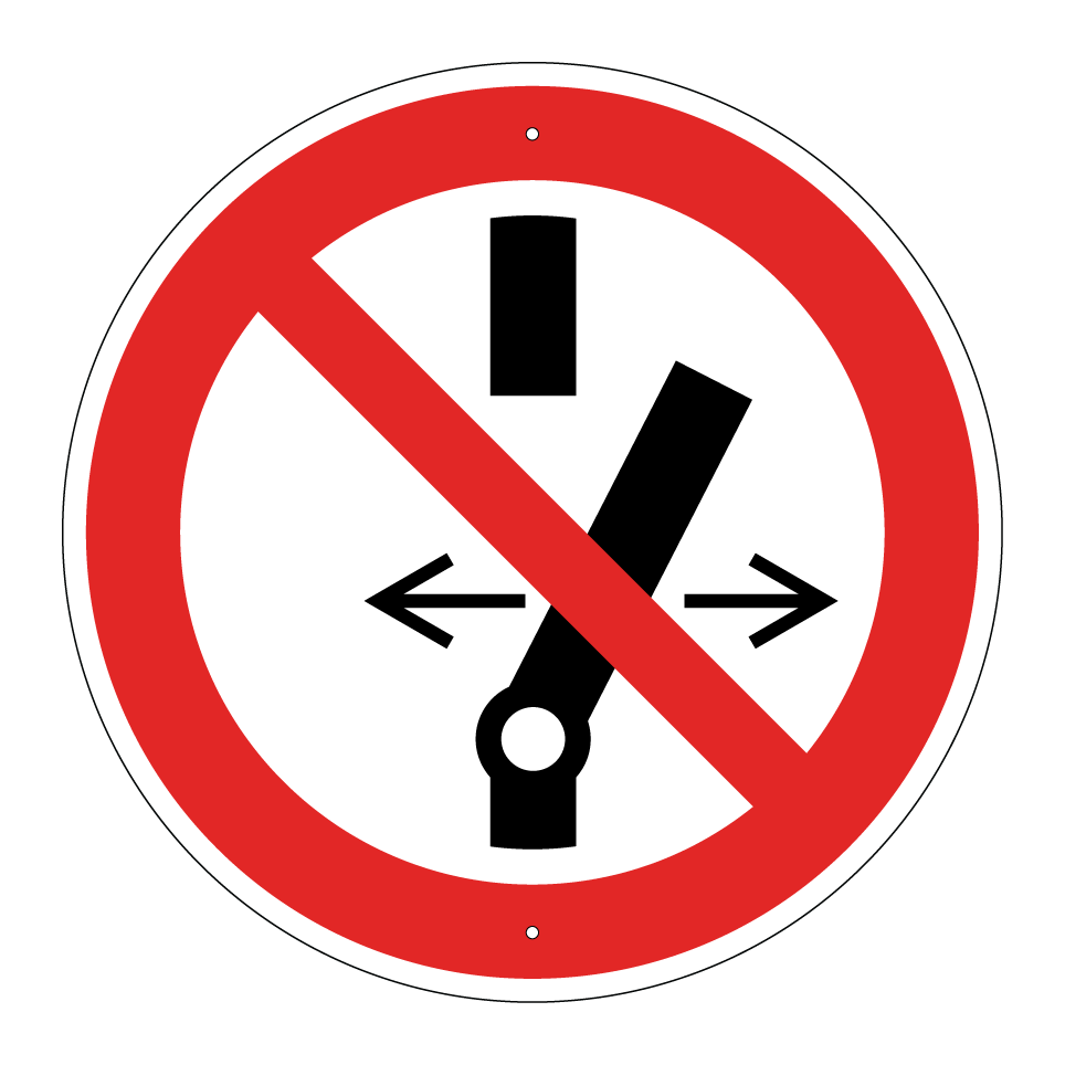P031 Do not alter the state of the switch