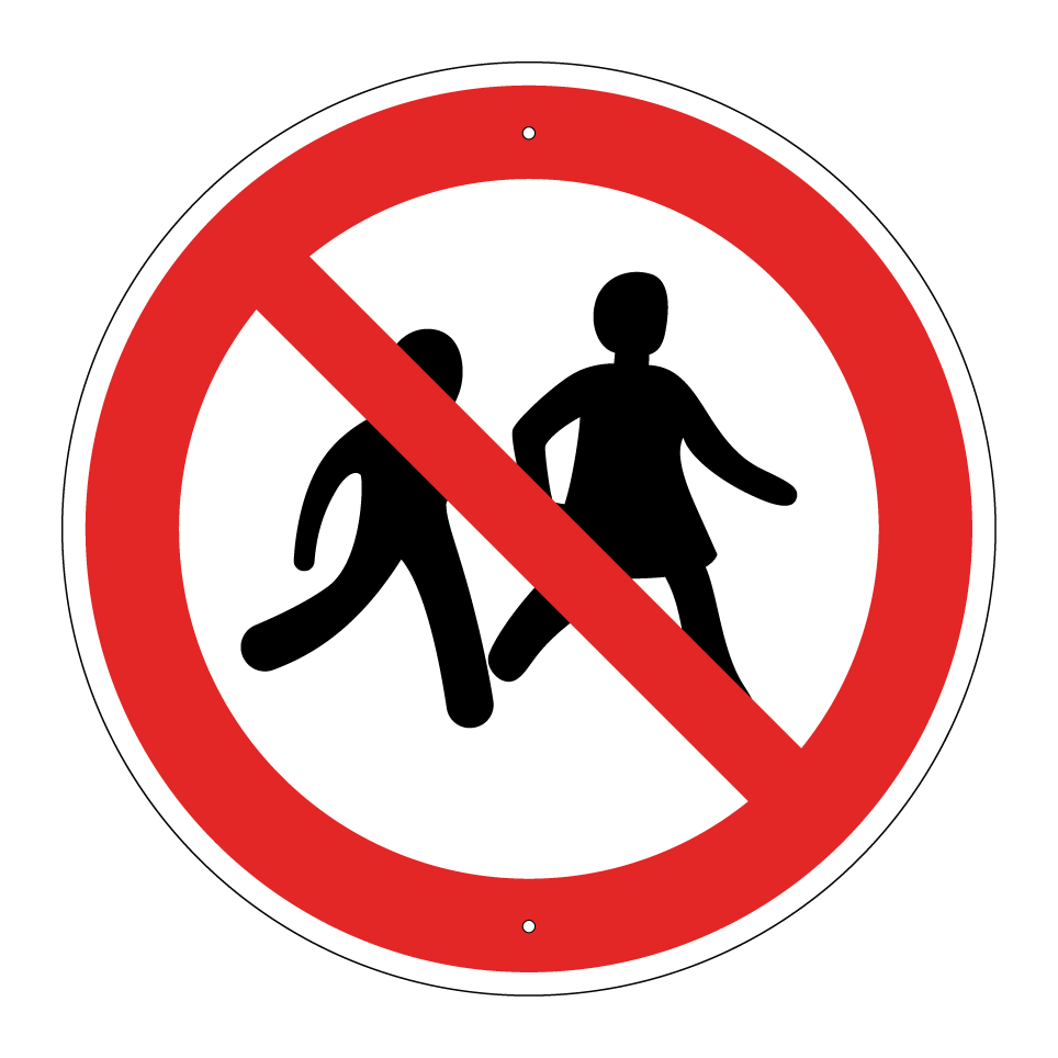 P036 No children allowed