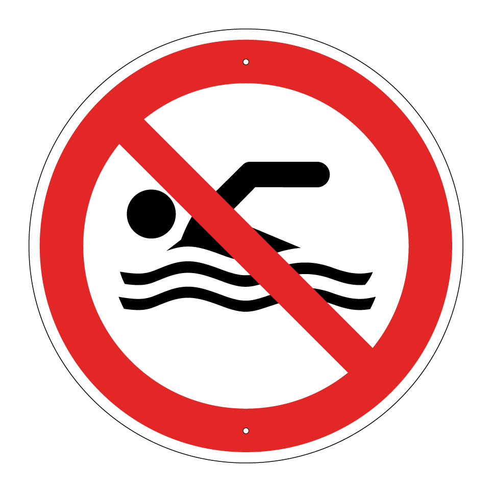 P049 No swimming