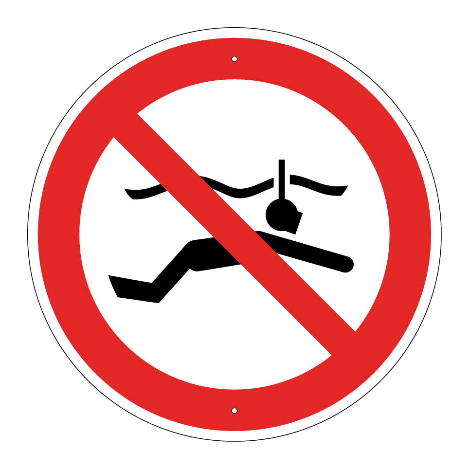 P050 No snorkelling