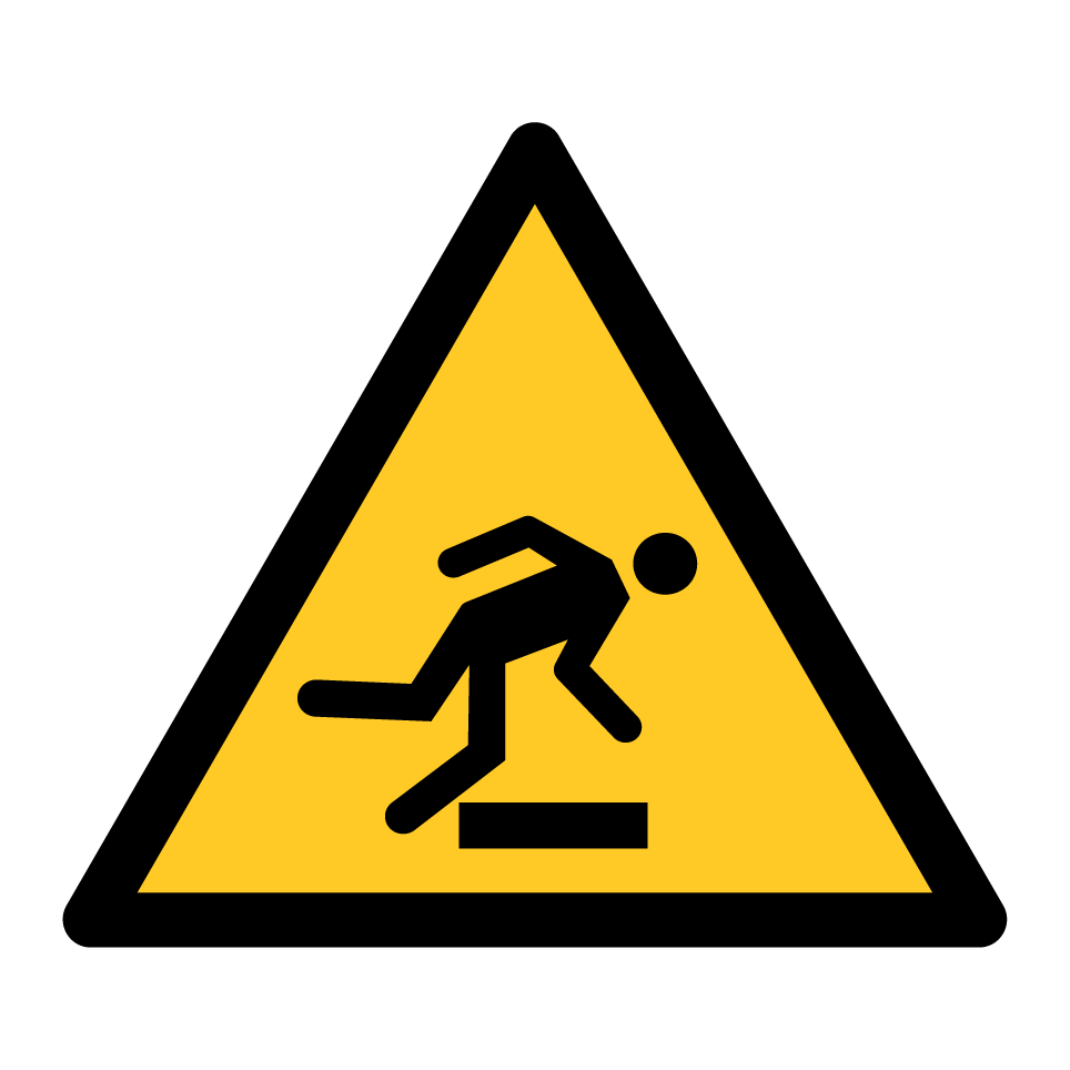 W007 Warning Floor-level obstacle