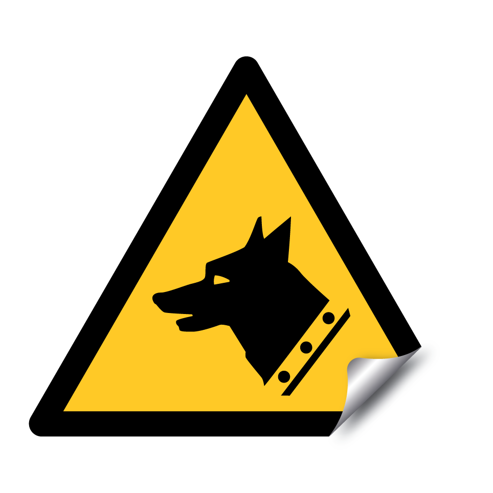 W013 Warning Guard dog