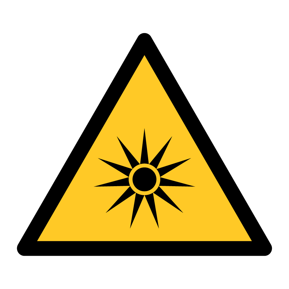 W027 Warning Optical radiation