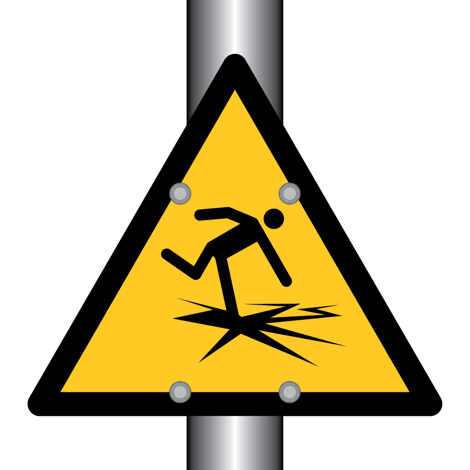 W043 Warning Thin ice