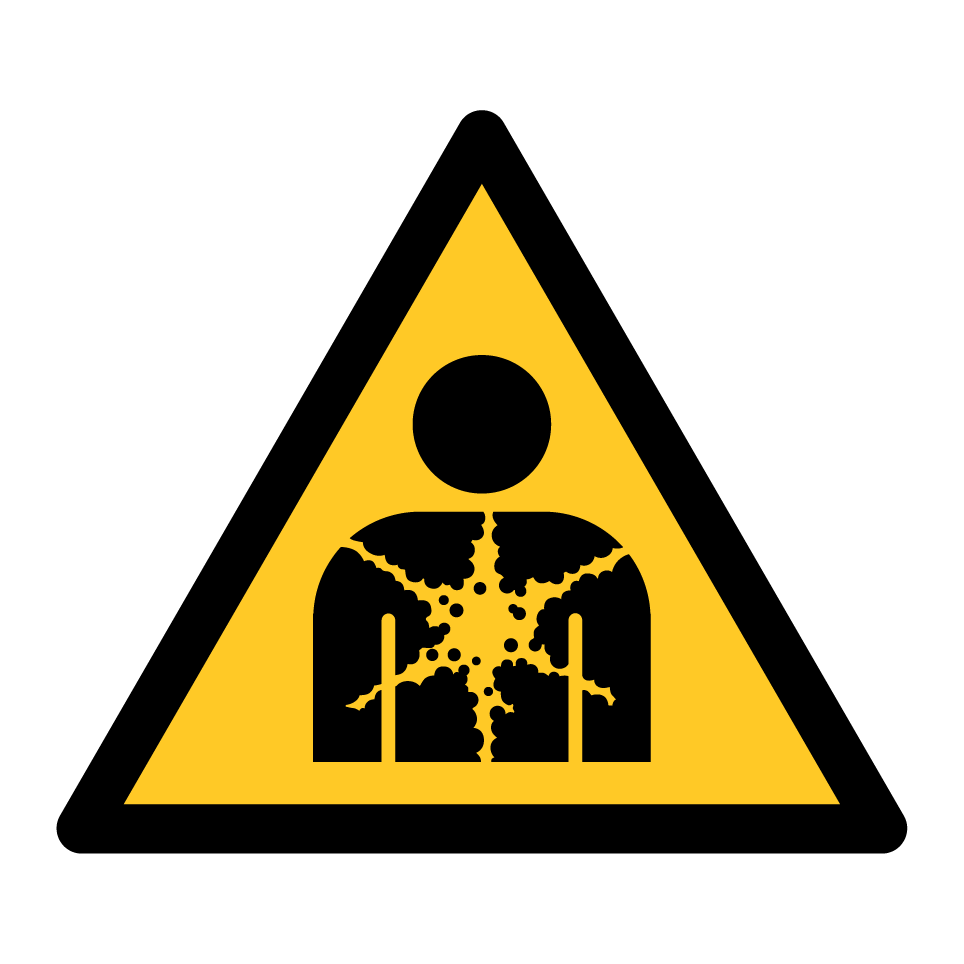 W071 Warning Substance or mixture presenting a health hazard