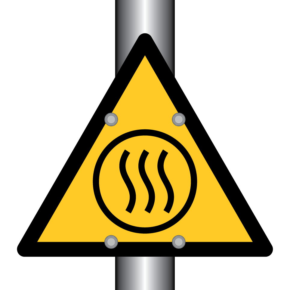 W079 Warning Hot content
