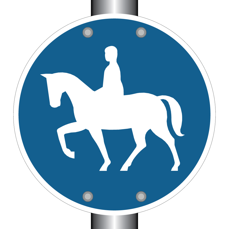 Horse riding permitted