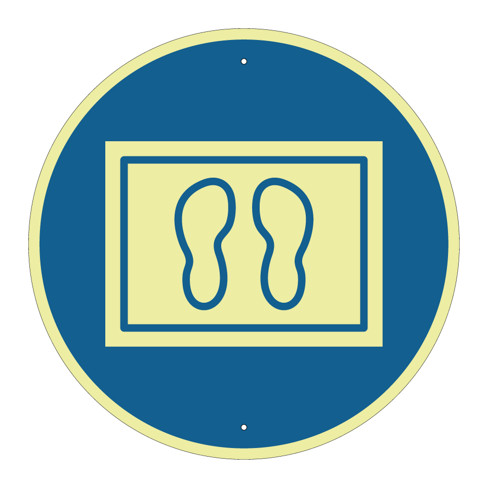 Use disinfection mat