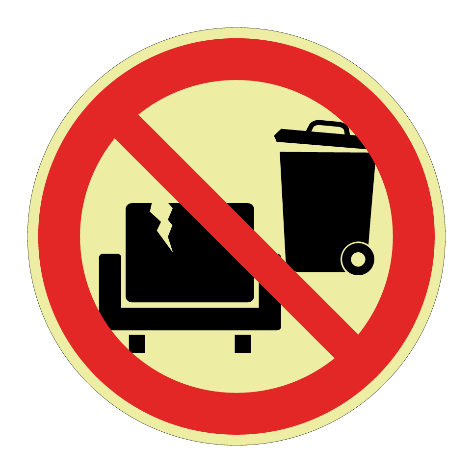No bulky waste