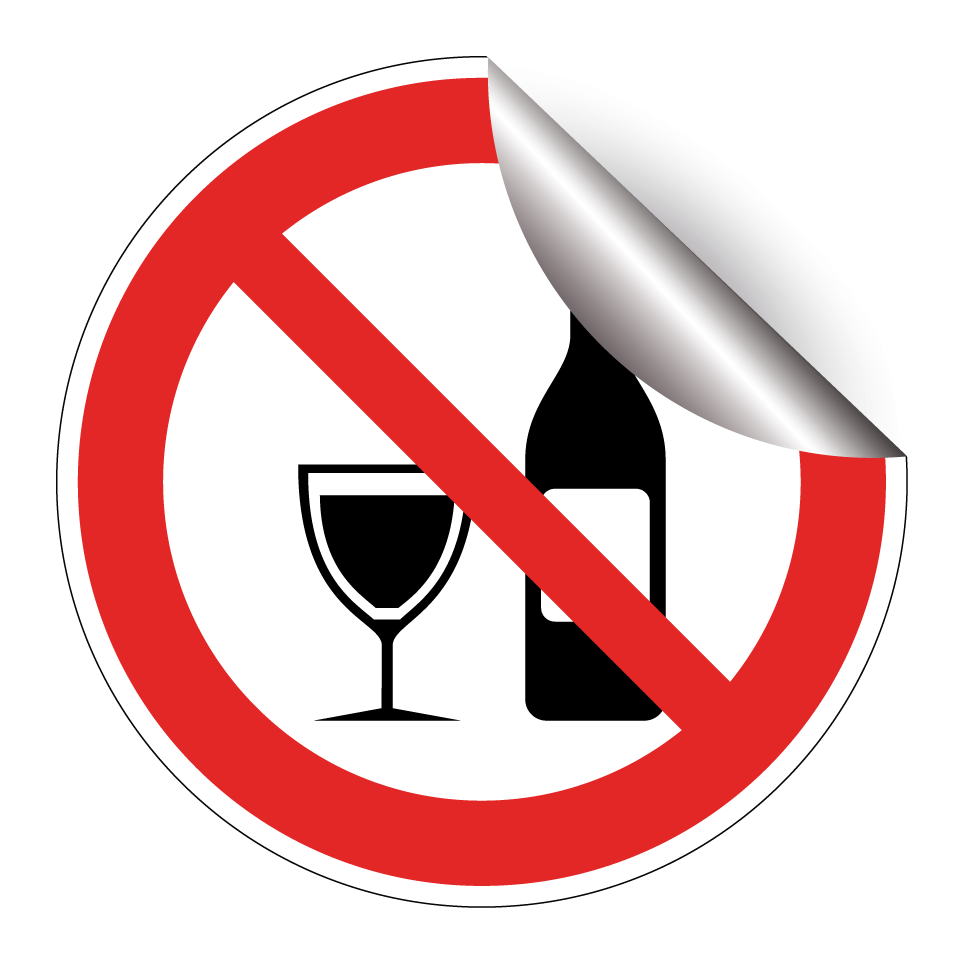 No alcohol