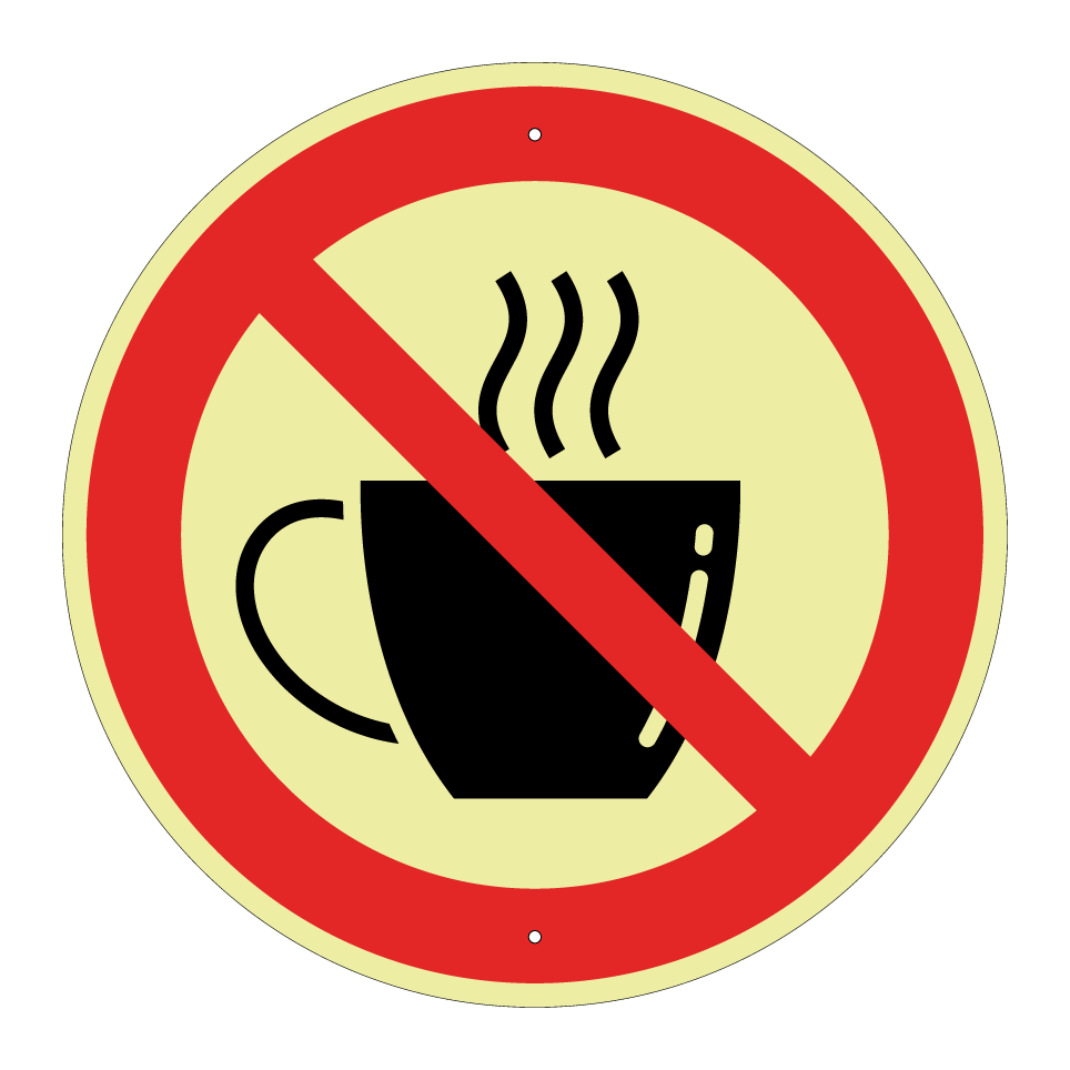 No hot drinks