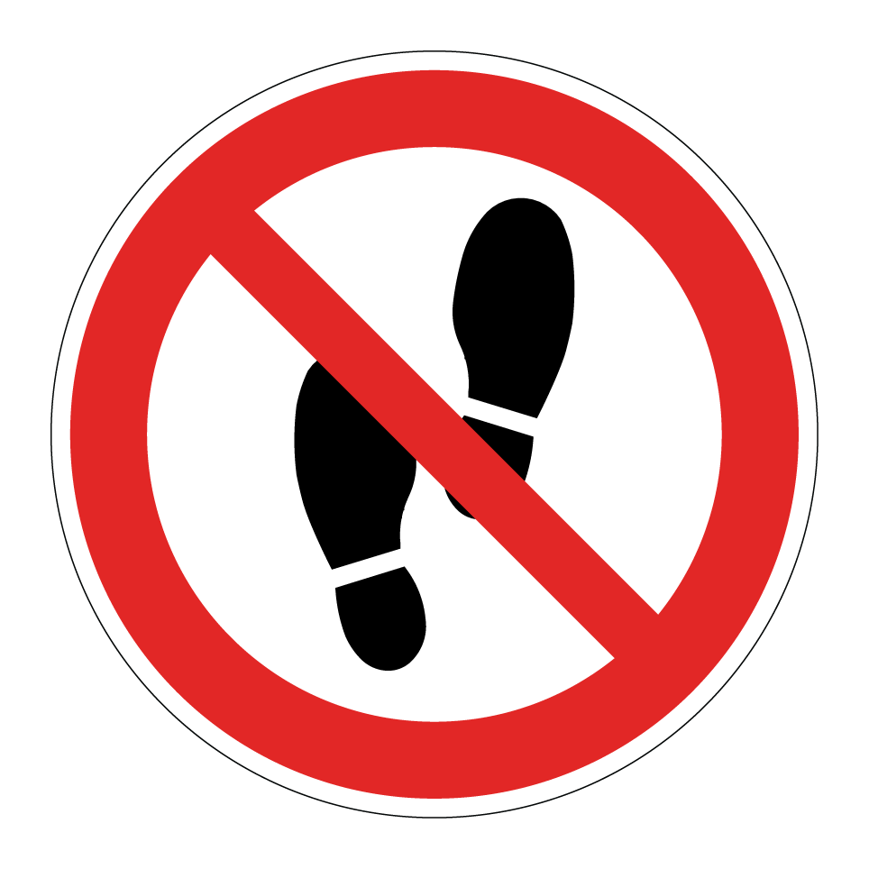 No walking