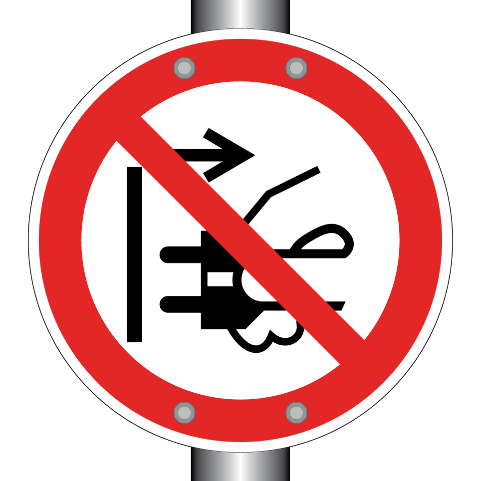 Do not unplug