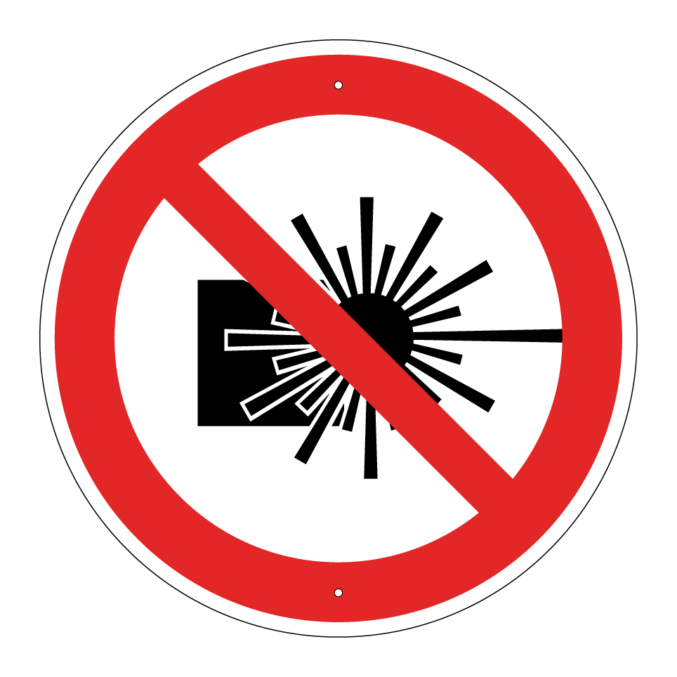 No laser beams