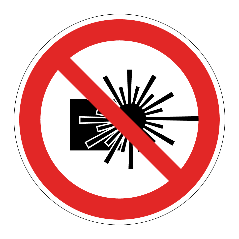 No laser beams