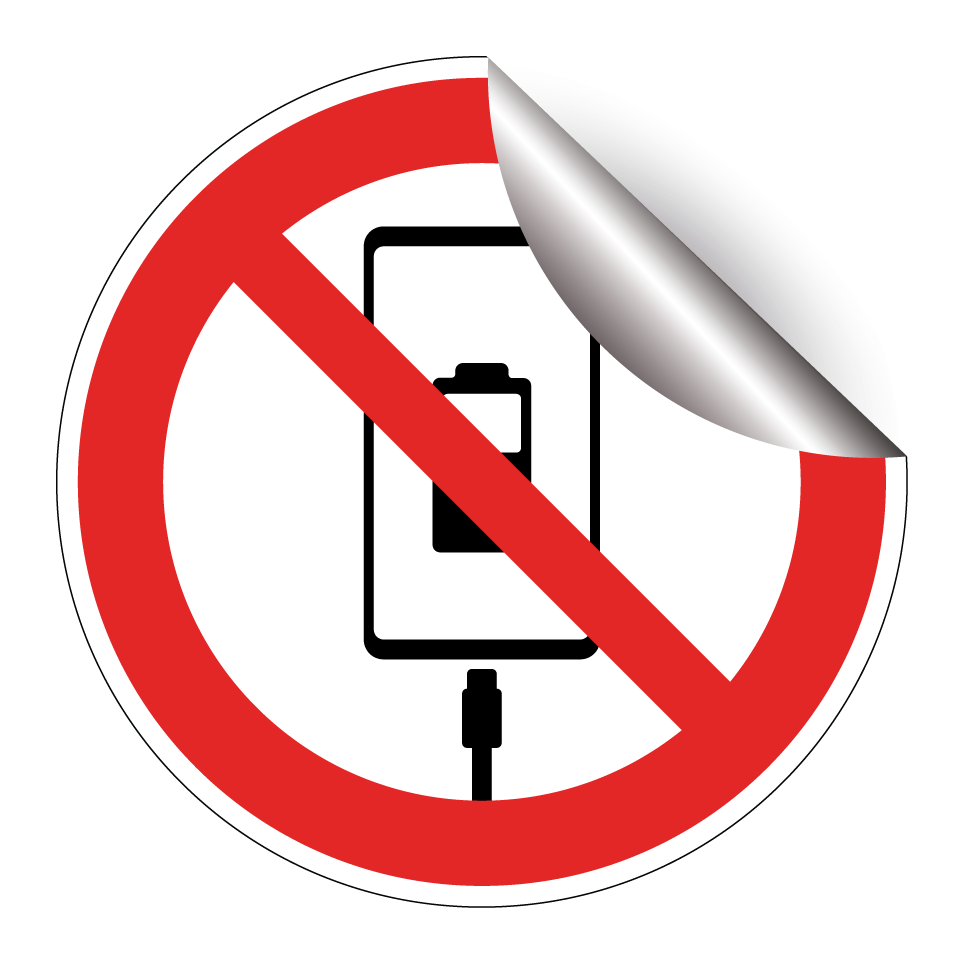 No charging mobile phone