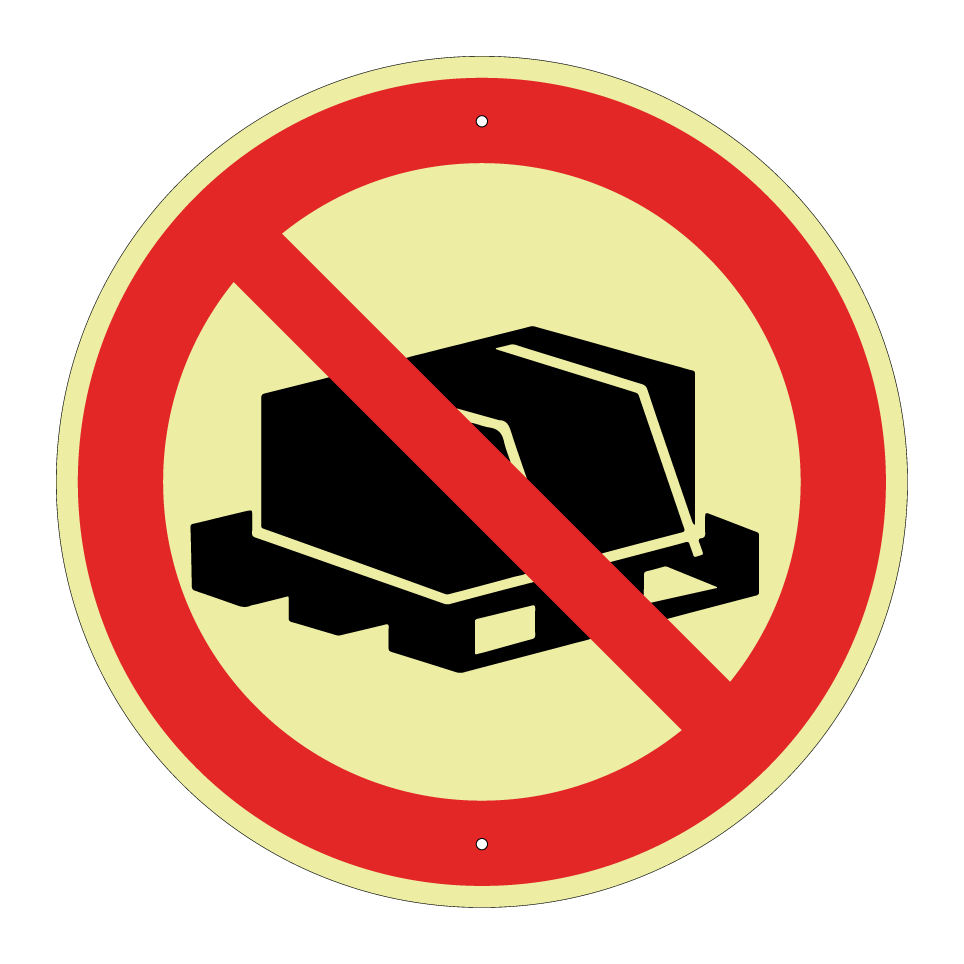 No pallets