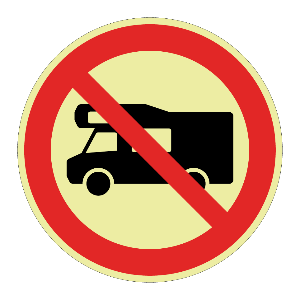 No motorhomes