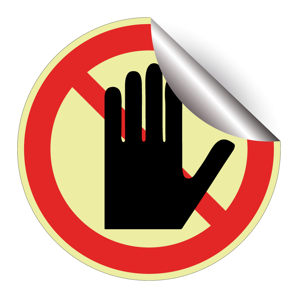 Do not touch